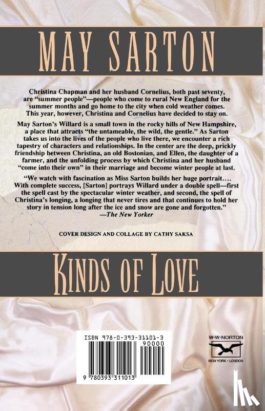 Sarton, May - Kinds of Love Reissue