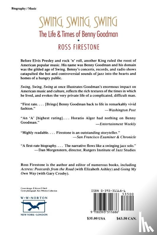 Firestone, R. - Swing, Swing, Swing - the Life & Times of Benny Goodman (Paper)