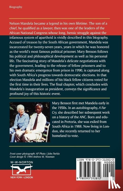 Benson, Mary, Tutu, Desmond Mpilo - Nelson Mandela - The Man and the Movement