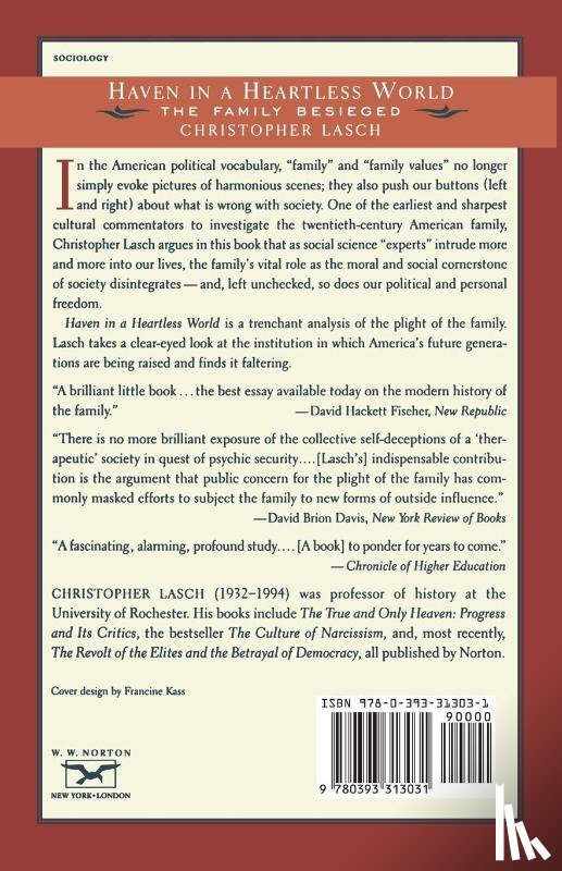 Lasch, Christopher - Haven in a Heartless World