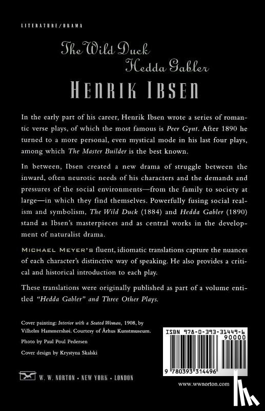 Ibsen, Henrik - The Wild Duck and Hedda Gabler