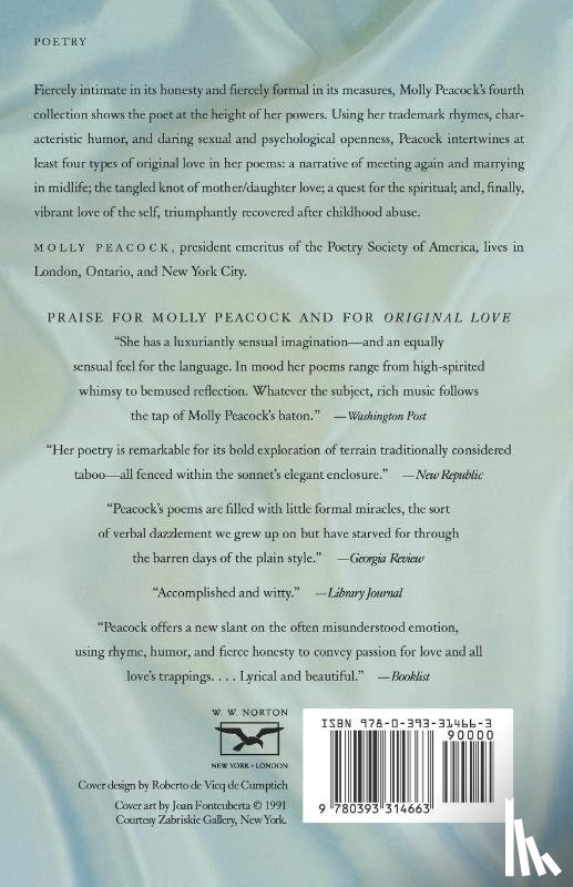 Peacock, Molly - Original Love