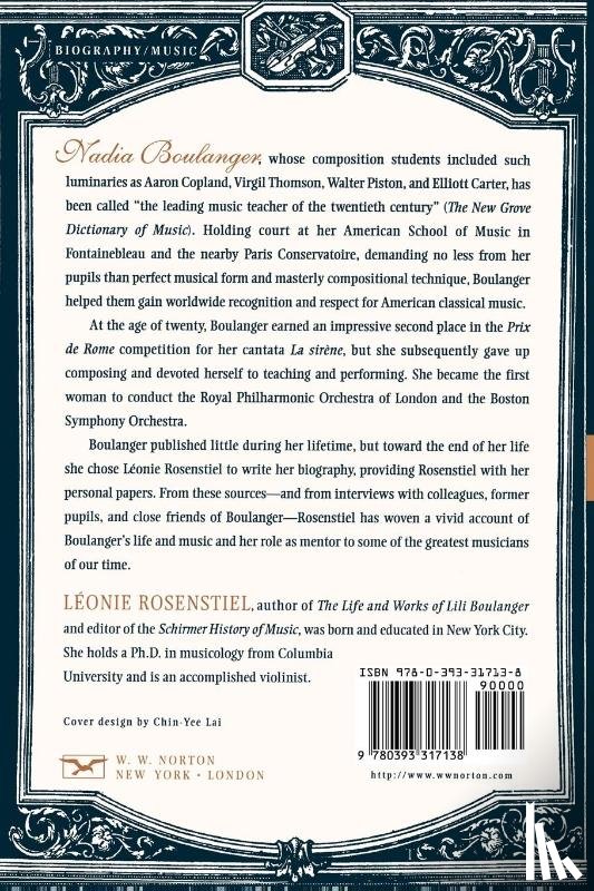 Rosenstiel, Leonie - Nadia Boulanger