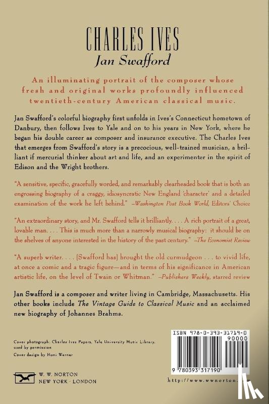 Swafford, Jan - Charles Ives