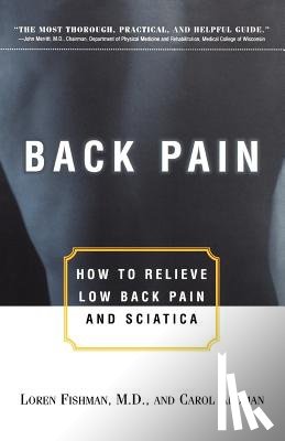 Fishman, Loren (Professor of Rehabilitation, Ardman, Carol - Back Pain