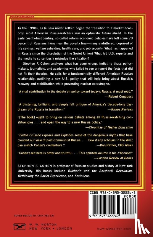 Cohen, Stephen F. - Failed Crusade