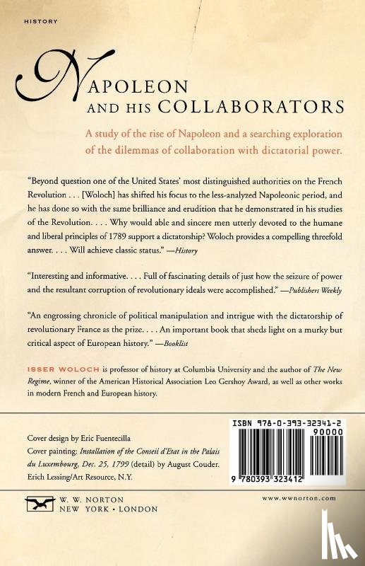 Woloch, Isser (Columbia University) - Napoleon and His Collaborators