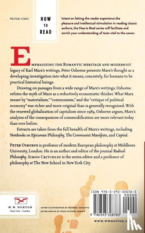 Osborne, Peter - How to Read Marx