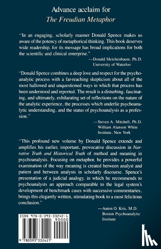 Spence, Donald P. - The Freudian Metaphor
