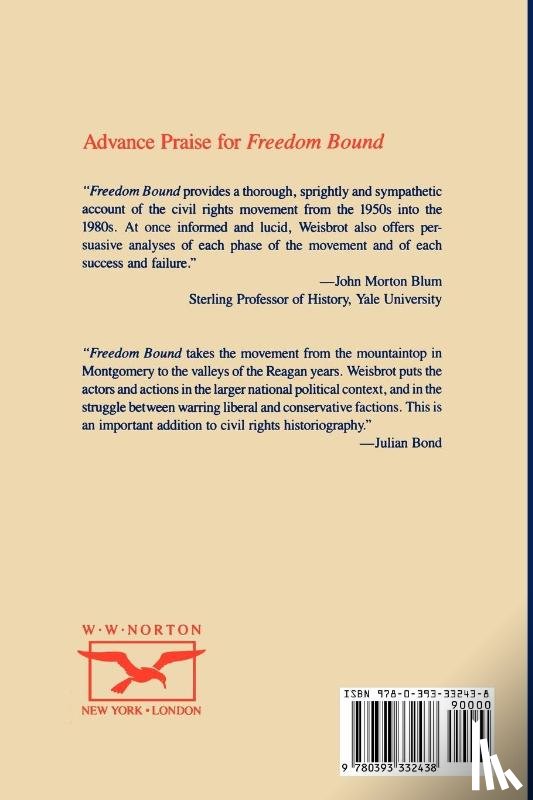 Weisbrot, Robert - Freedom Bound