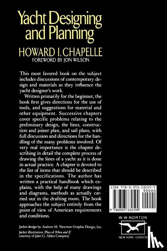 Chapelle, Howard I. - Yacht Designing and Planning