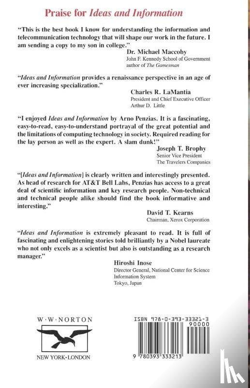 Penzias, Arno - Ideas and Information