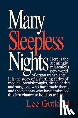 Gutkind, Lee (Arizona State University) - Many Sleepless Nights