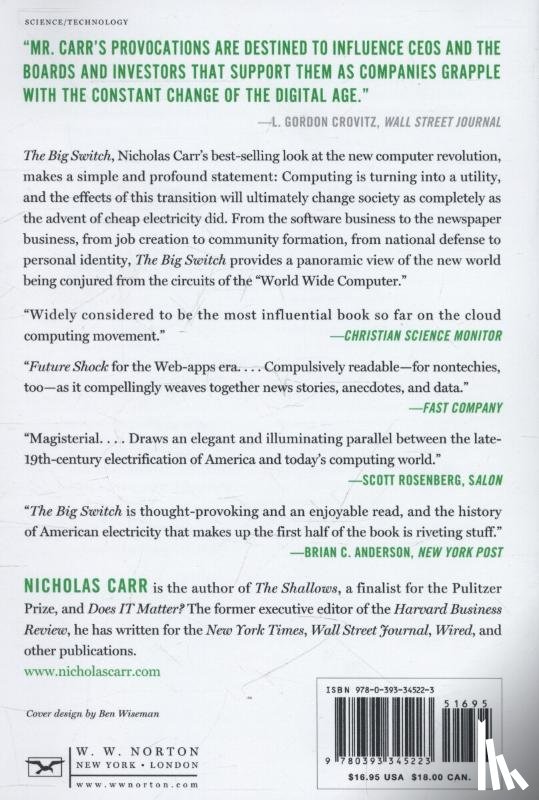 Carr, Nicholas - The Big Switch