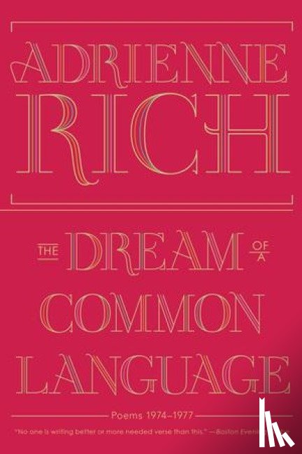 Rich, Adrienne - The Dream of a Common Language