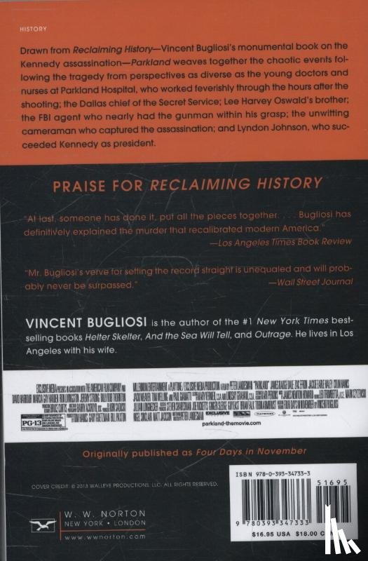 Bugliosi, Vincent - Parkland