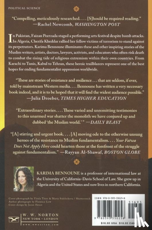 Bennoune, Karima - Your Fatwa Does Not Apply Here