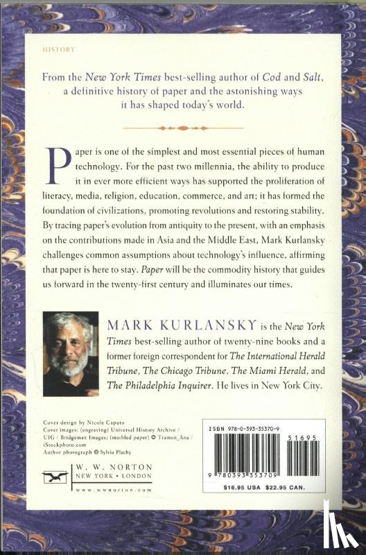 Kurlansky, Mark - Paper