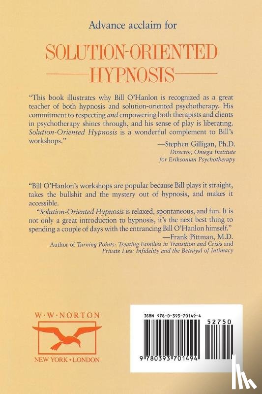 O'Hanlon, Bill, Martin, Michael - Solution-Oriented Hypnosis