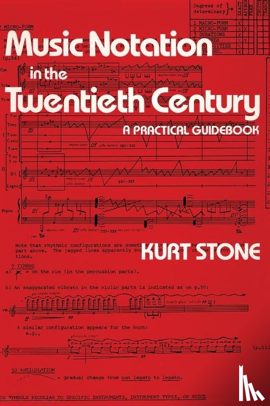 Stone, Kurt - Music Notation in the Twentieth Century