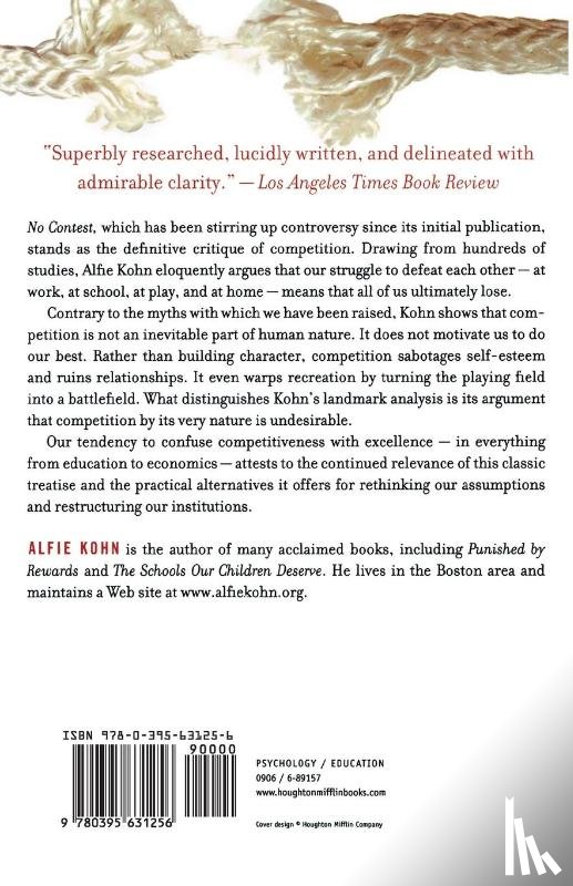Kohn, Alfie Etc, Kohn - No Contest