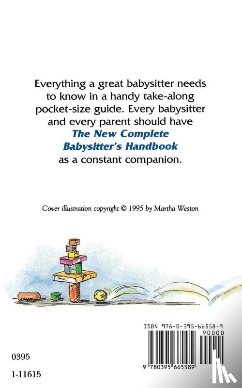 Barkin, Carol, Weston, Martha - The New Complete Babysitter's Handbook