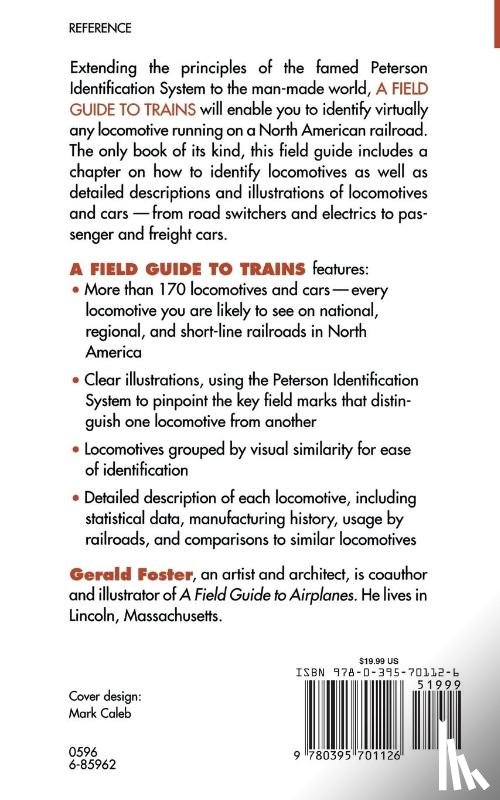 Foster, Gerald - A Field Guide to Trains of North America