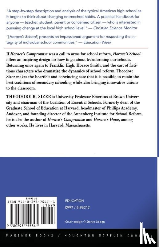 Sizer, Theodore - Horace's School