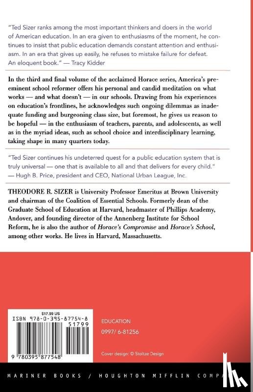 Sizer, Theodore - Horace's Hope