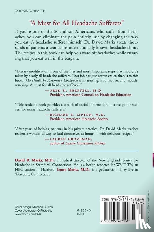 Marks, David R. - The Headache Prevention Cookbook