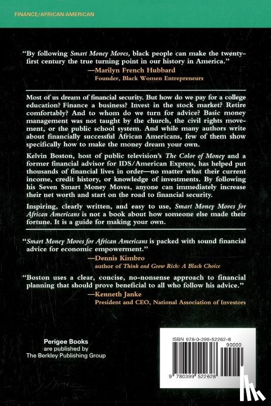 Boston, Kelvin - Smart Money Moves for African-Americans