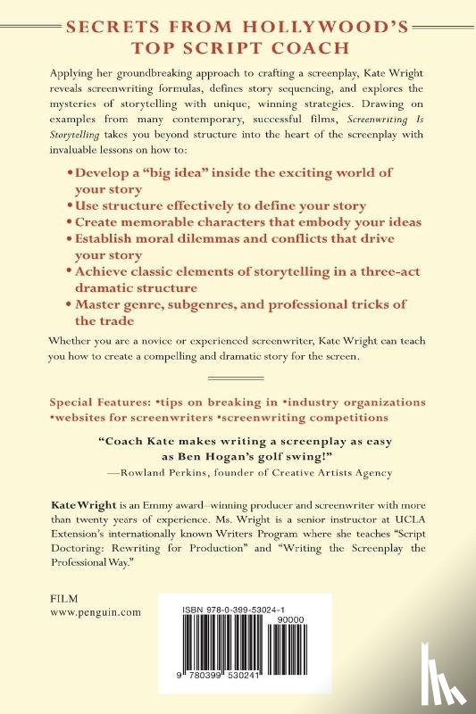 Wright, Kate (Kate Wright) - Screenwriting is Storytelling