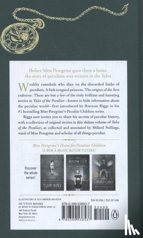 Ransom Riggs, Andrew Davidson - Tales of the Peculiar
