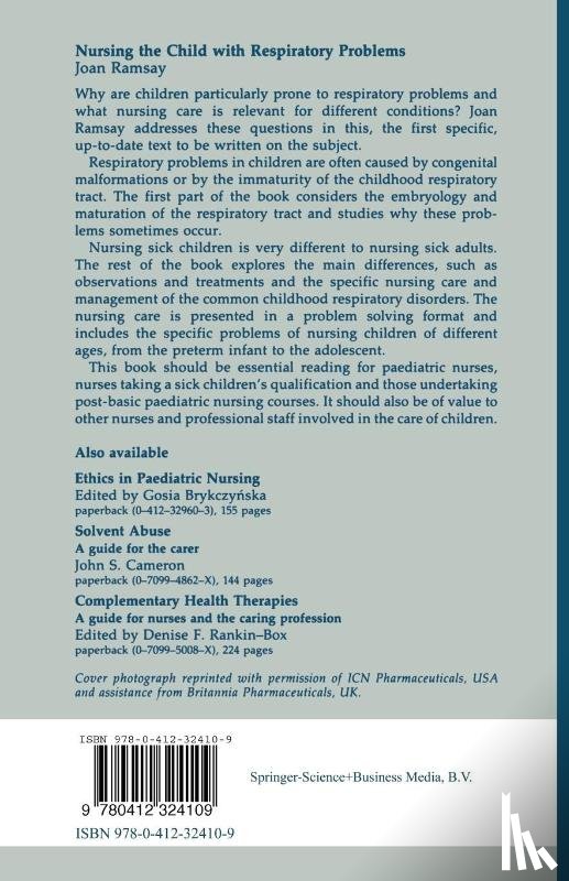 Ramsay, Joan - Nursing the Child with Respiratory Problems