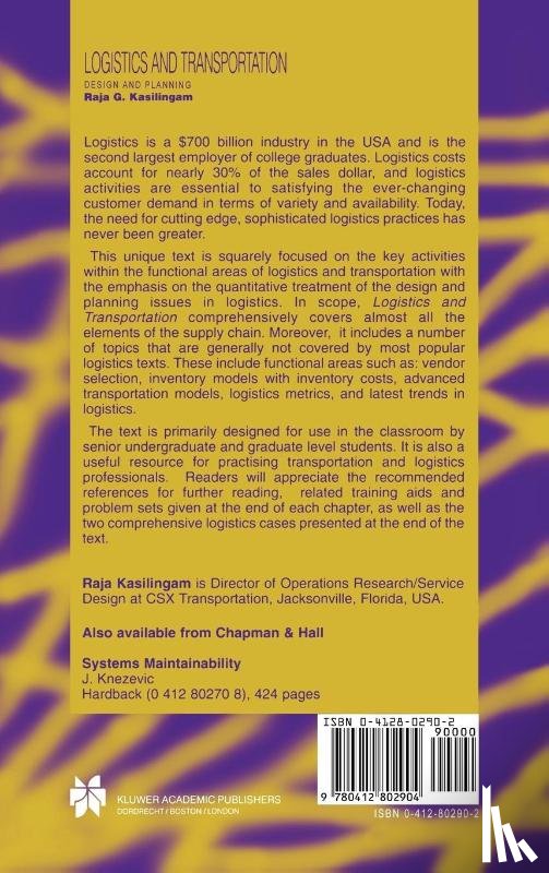 Kasilingam, Raja G. - Logistics and Transportation