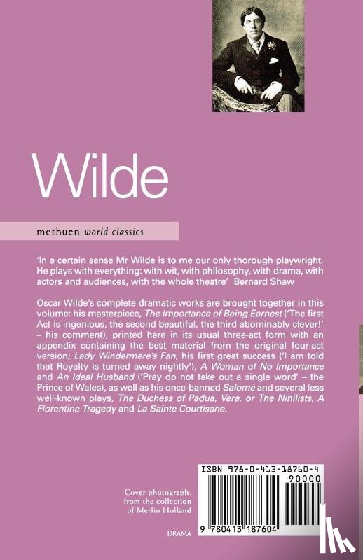 Wilde, Oscar - Wilde Complete Plays