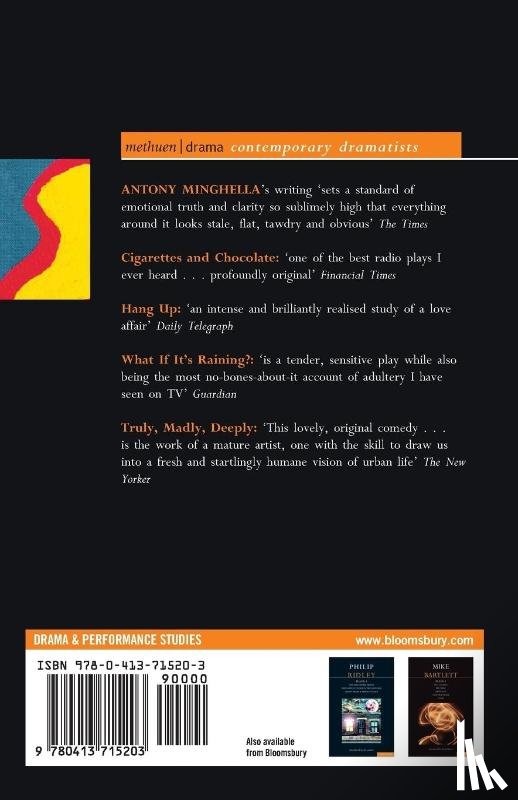 Minghella, Anthony - Minghella Plays: 2