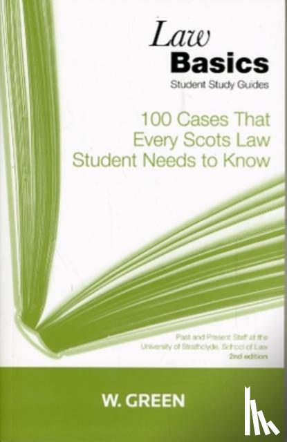  - 100 Cases that Every Scots Law Student Needs to Know LawBasi