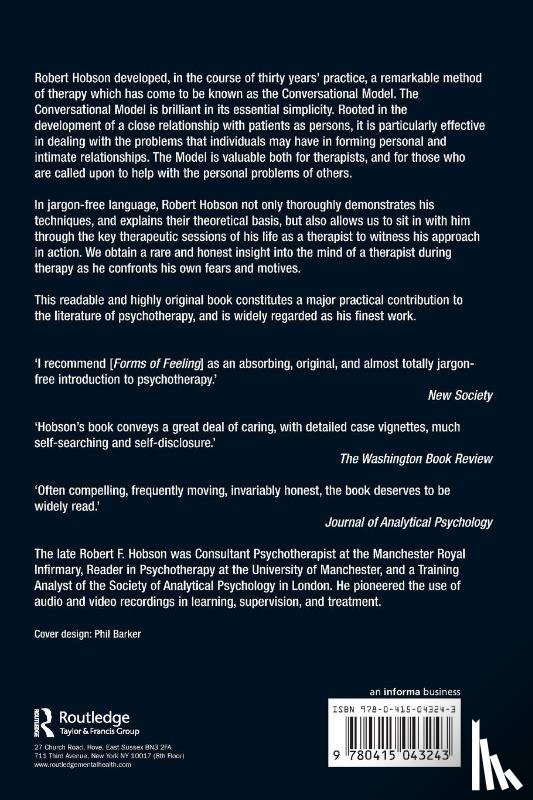 Hobson, Robert F. - Forms of Feeling