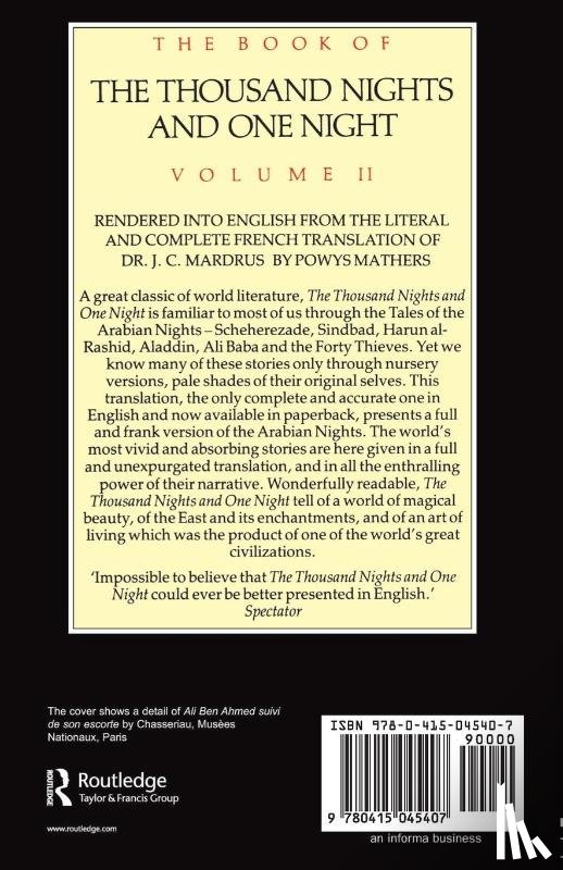  - The Book of the Thousand Nights and One Night (Vol 2)