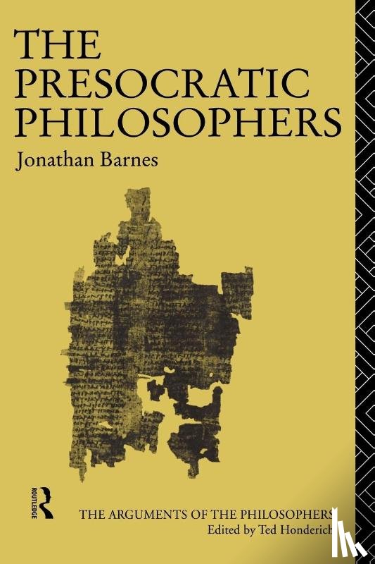 Barnes, Jonathan - The Presocratic Philosophers