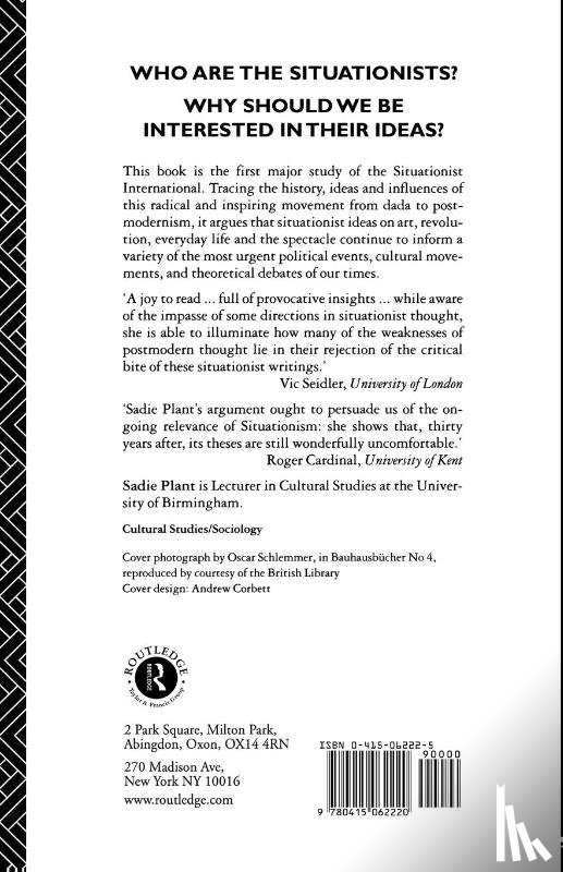 Plant, Sadie - The Most Radical Gesture