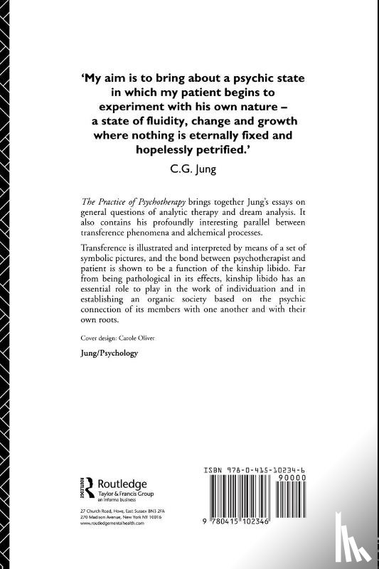 Jung, C.G. - The Practice of Psychotherapy