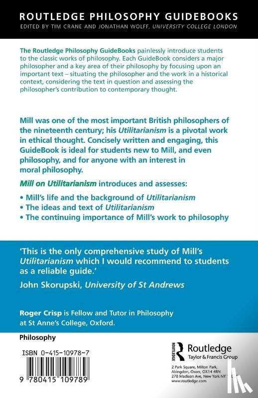 Crisp, Roger - Routledge Philosophy GuideBook to Mill on Utilitarianism