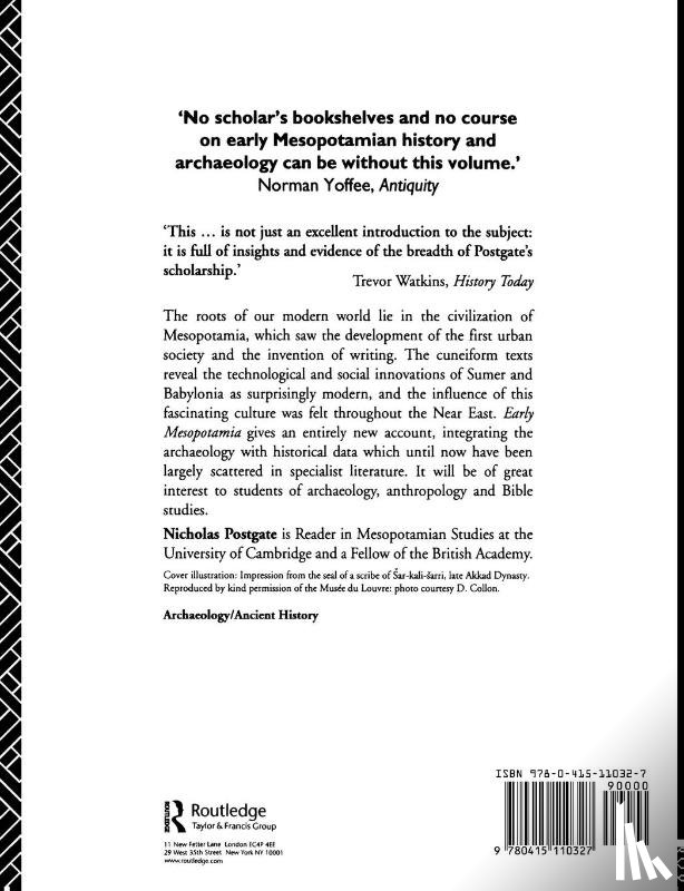 Postgate, Nicholas - Early Mesopotamia