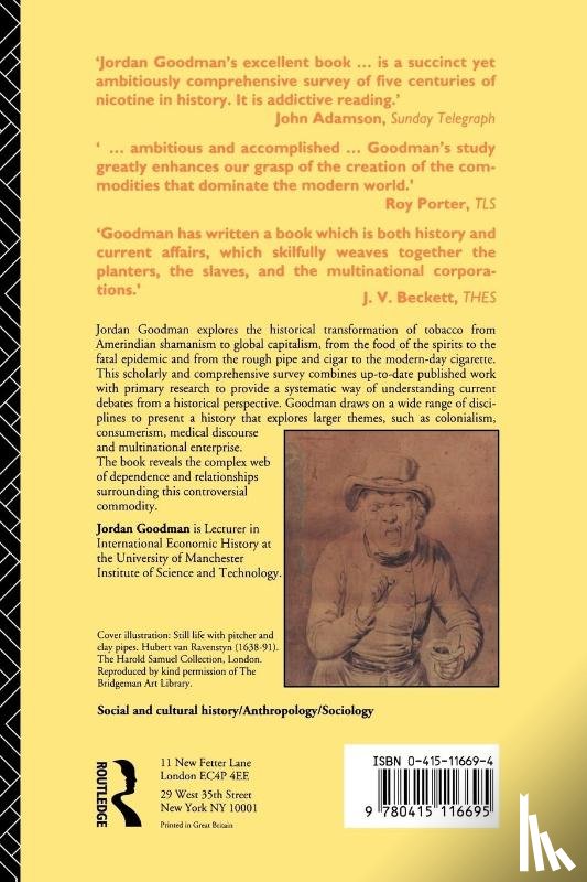 Goodman, Jordan - Tobacco in History