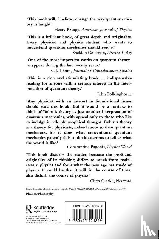 Bohm, David, Hiley, Basil J. - The Undivided Universe