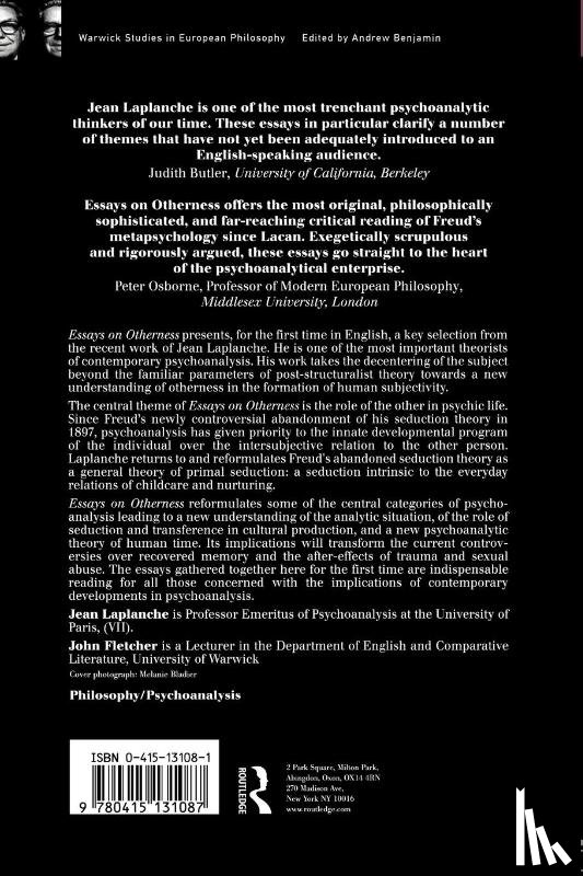 Laplanche, Jean - Essays on Otherness