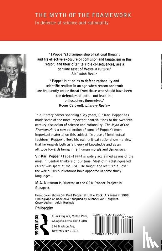 Popper, Karl - The Myth of the Framework