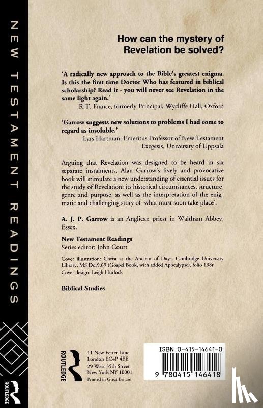 Garrow, Rev A J P, Garrow, A.J.P. - Revelation